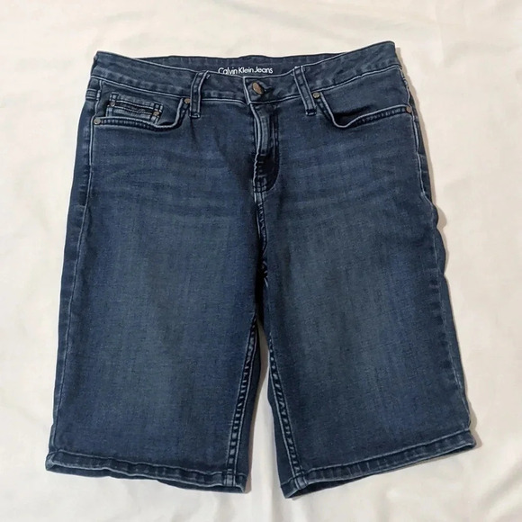 Calvin Klein City Short, Color Blue Size 8 - Picture 1 of 15